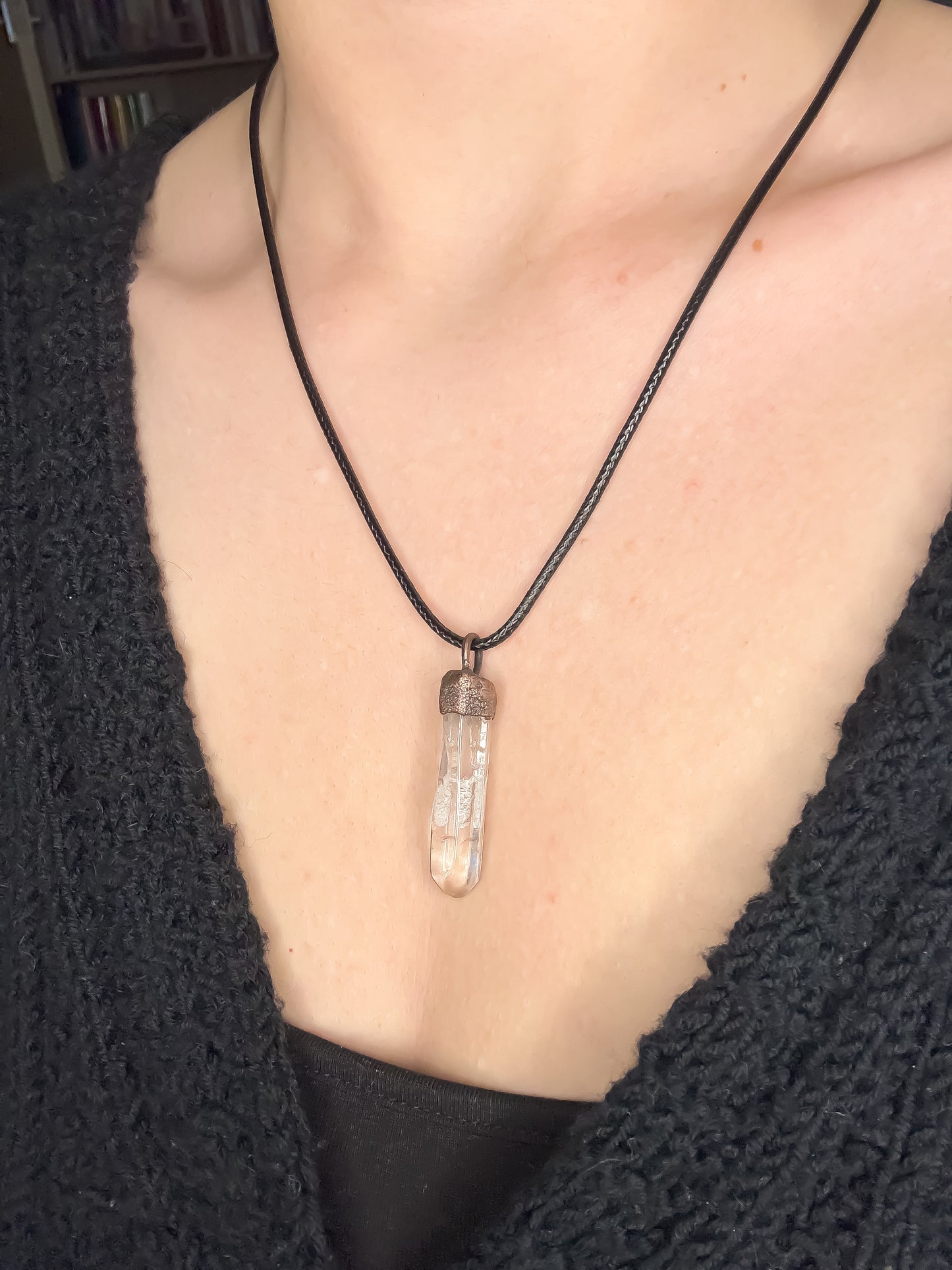 Necklace CLEAR QUARTZ