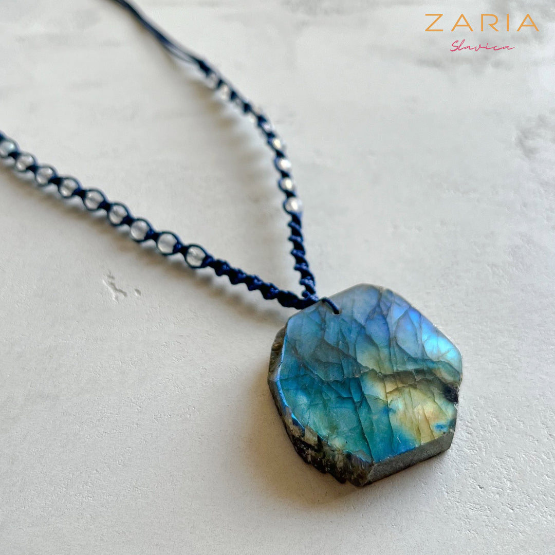 Necklace LABRADORITE