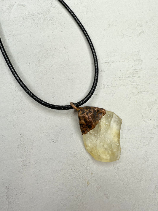 Necklace CITRINE