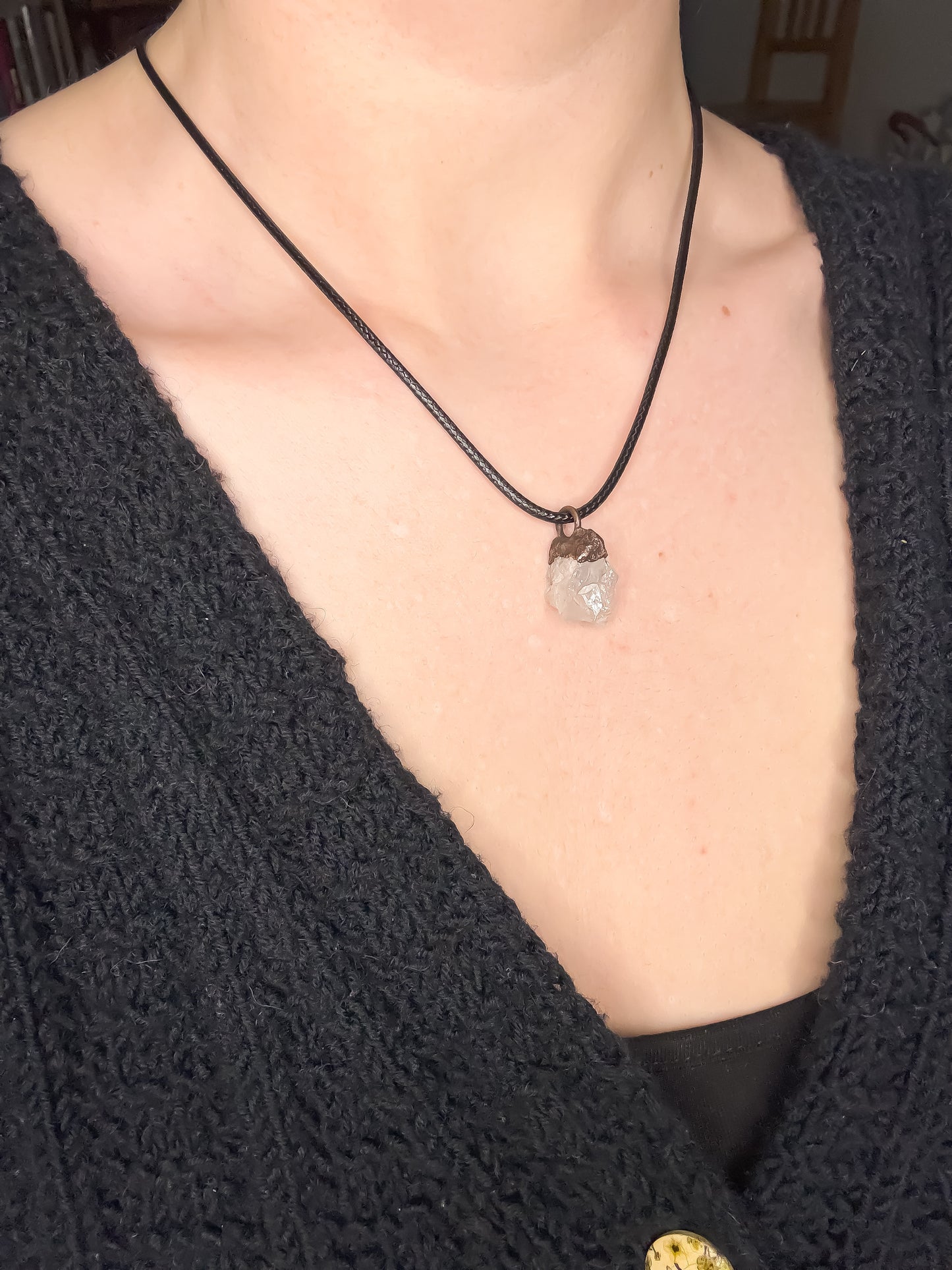 Necklace CLEAR QUARTZ