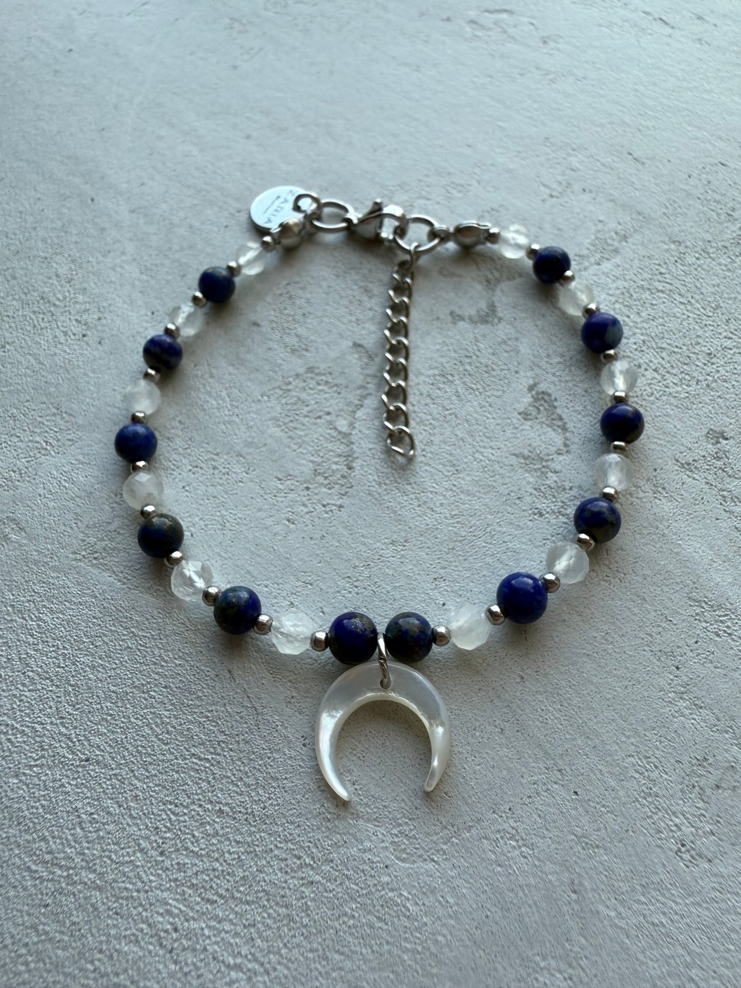 Bracelet LAPIS LAZULI, MOONSTONE