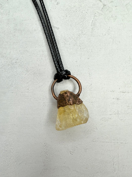 Necklace CITRINE