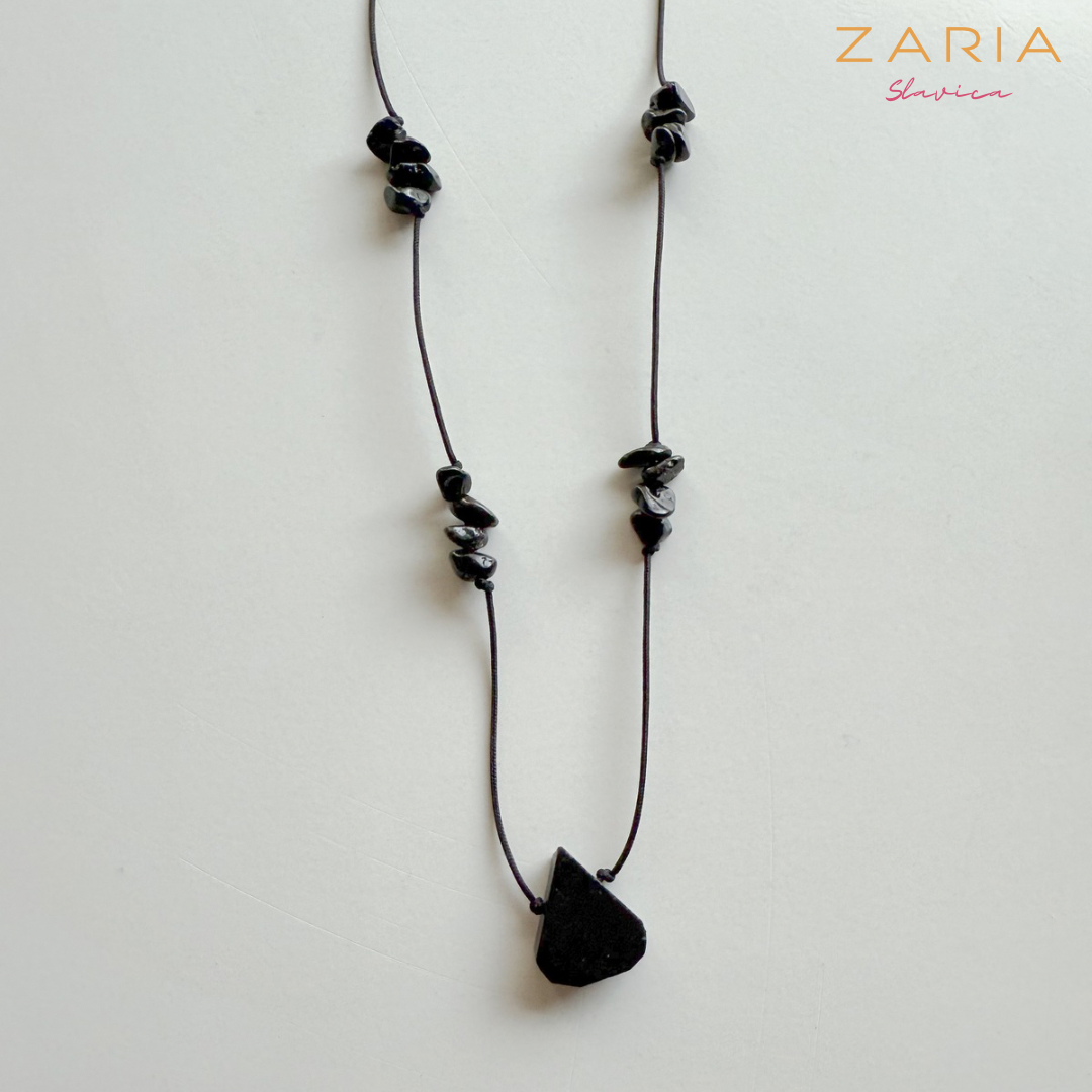 Necklace BLACK TOURMALINE