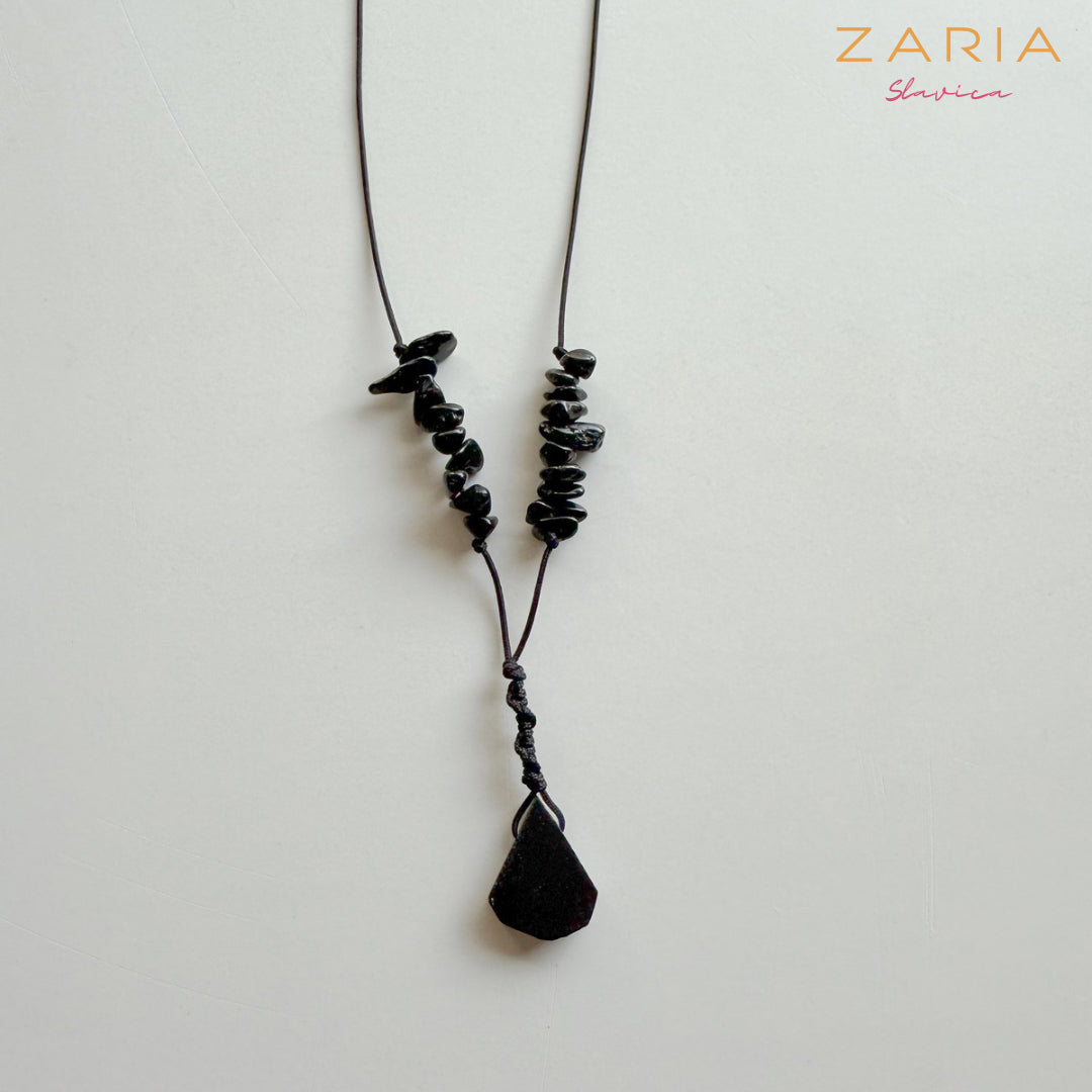 Necklace BLACK TOURMALINE